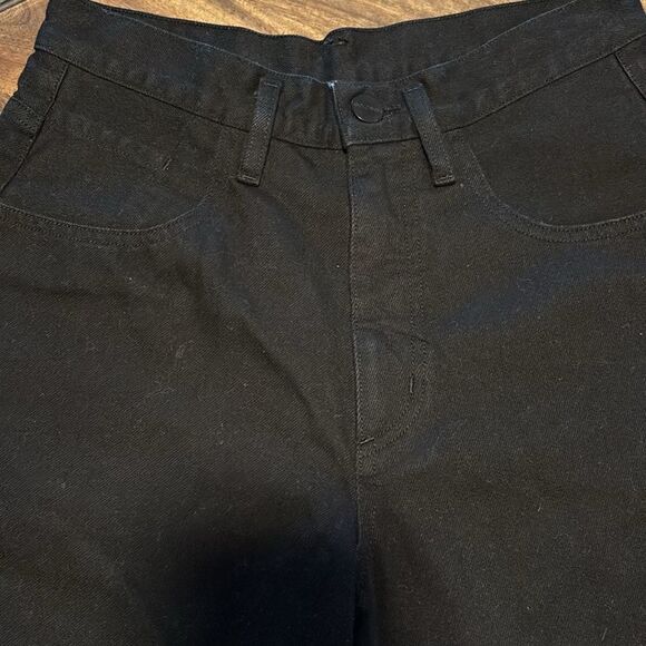 Goldsign black denim jeans pattern G1624 size 27 NWOT - Picture 4 of 7